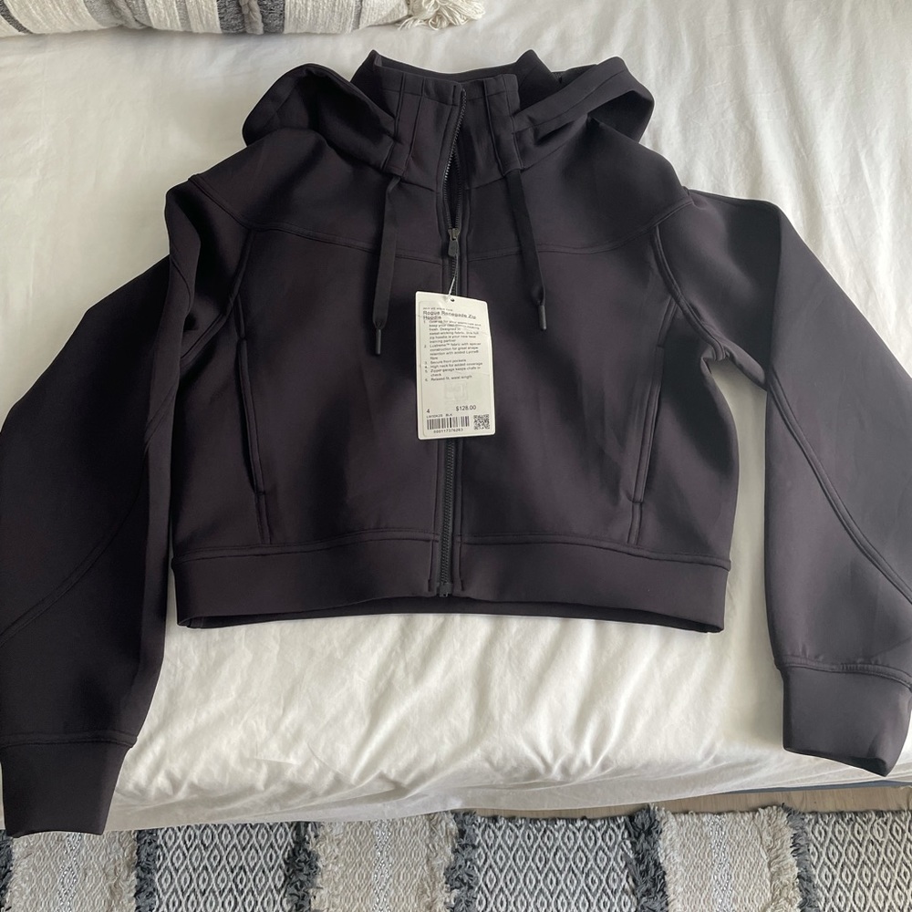 New Lululemon Rouge Renegade Zip Hoodie in Black